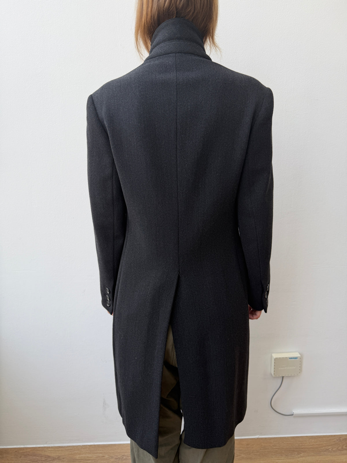 Prada 90s Wool Overcoat