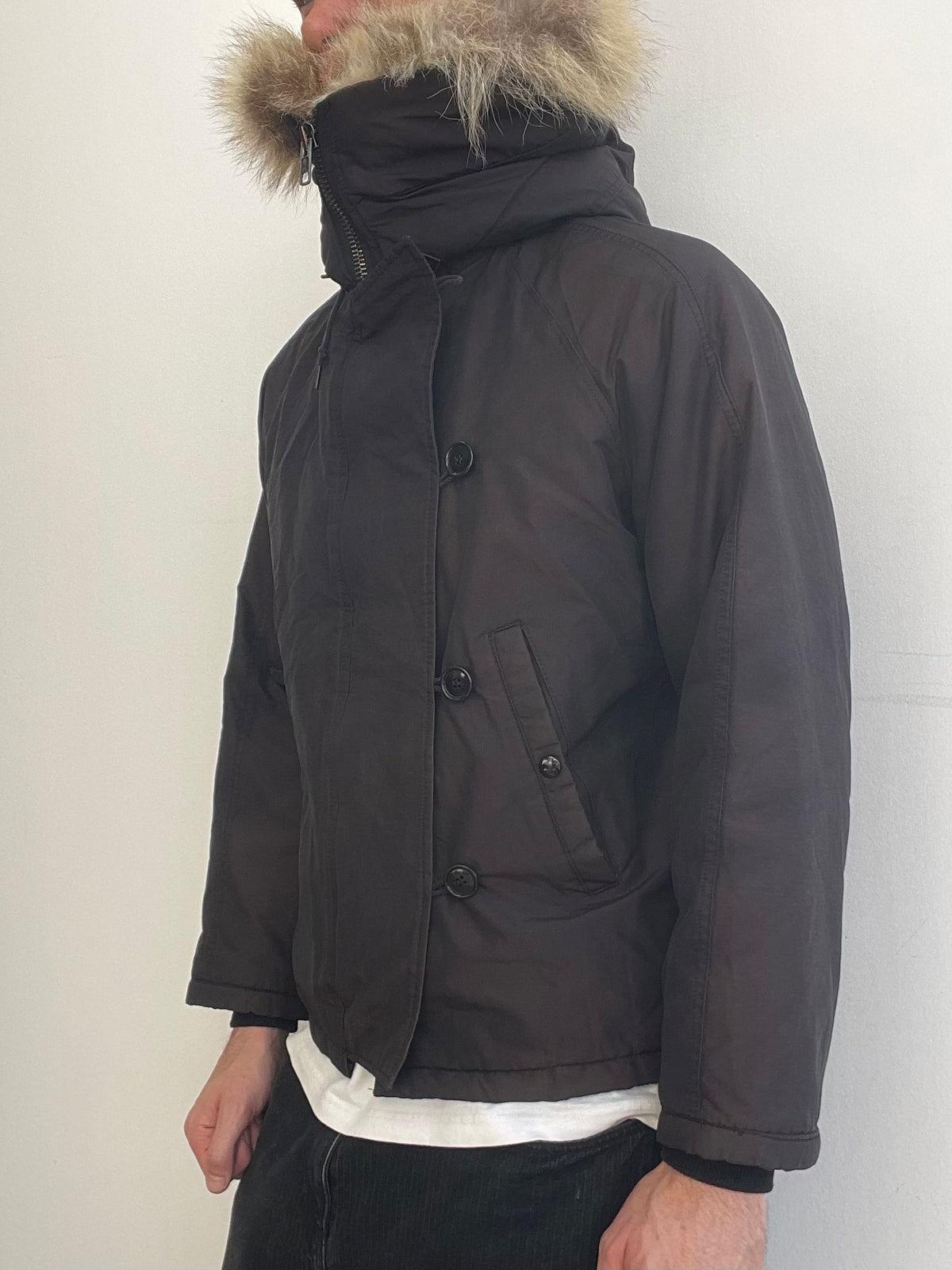 Spiewak & Sons 80s Golden Fleece Fur-Hood N-2B Flight Jacket