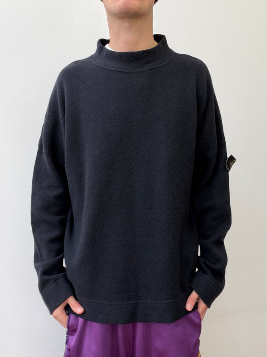 Stone Island AW96 Mock Neck Knit Jumper