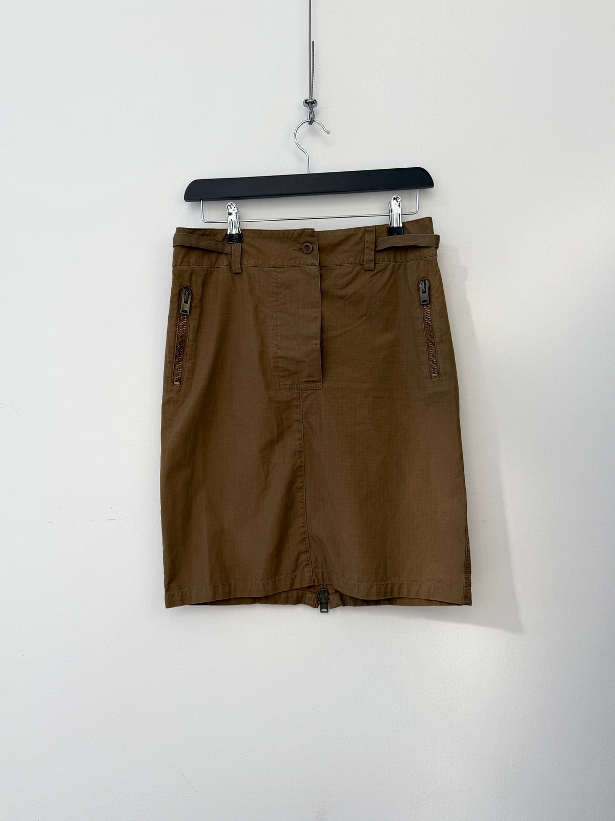 Miu Miu 00s Ripstop Cargo Skirt
