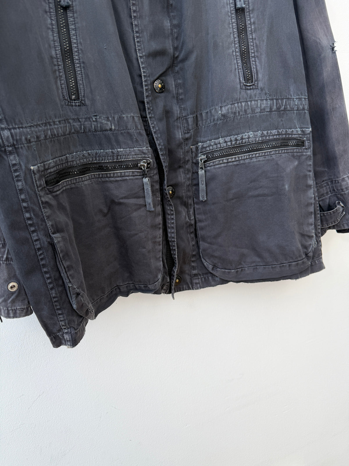 Stone Island 00s Raso Gommato Field Jacket