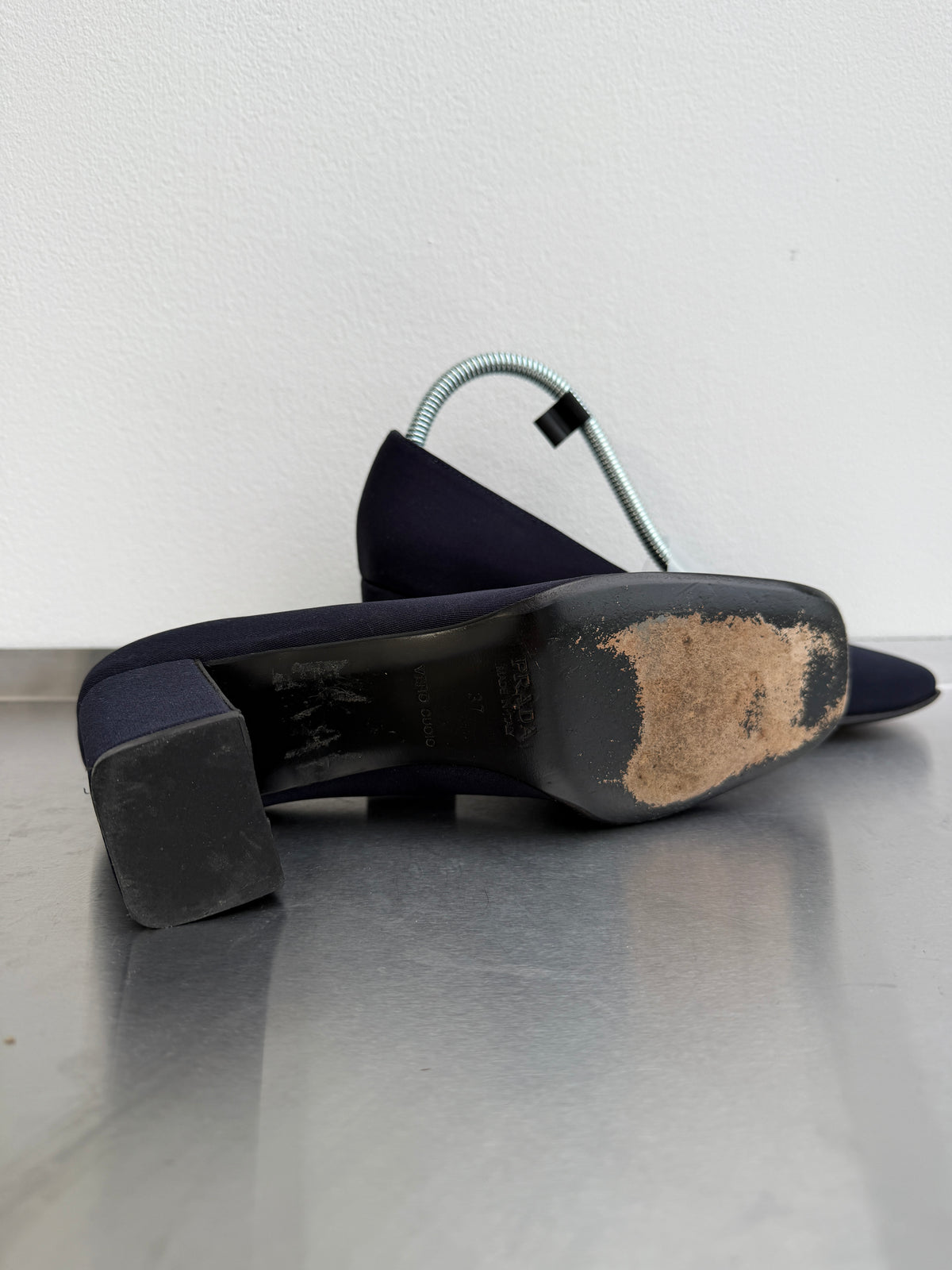 Prada FW99 Square Toe Heels