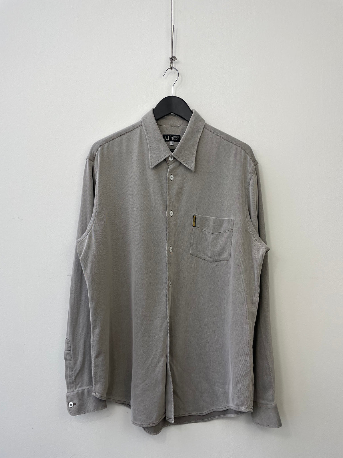 Armani Jeans 00s Fine Rib Shirt