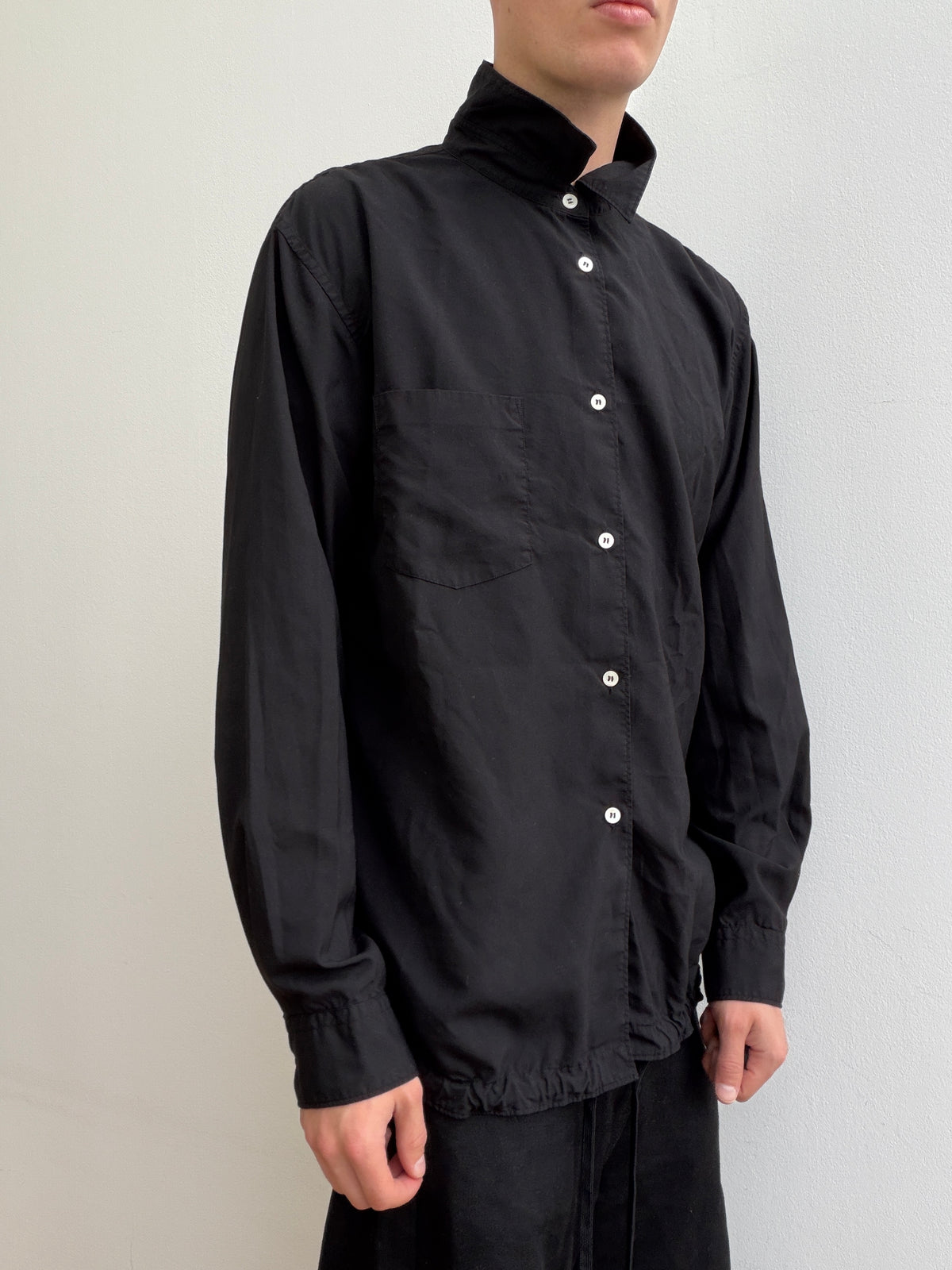 Comme Des Garçon Homme Deux Drawstring Shirt