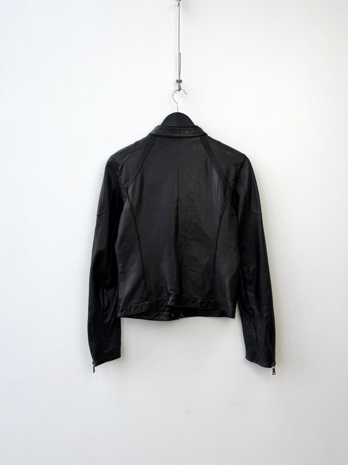 Prada Sport 2007 Leather Biker Jacket