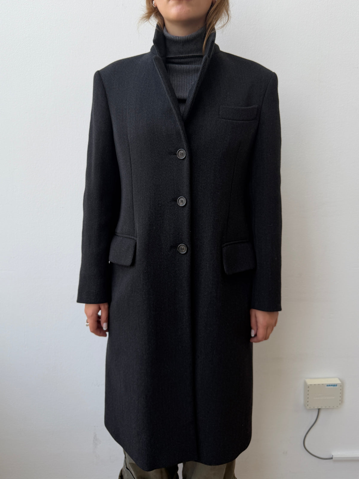 Prada 90s Wool Overcoat
