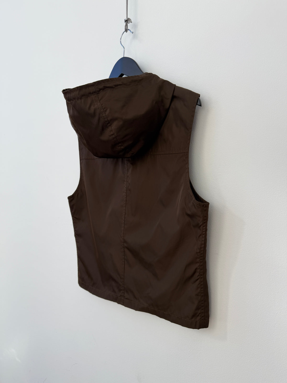 Prada 90s Nylon Hooded Vest
