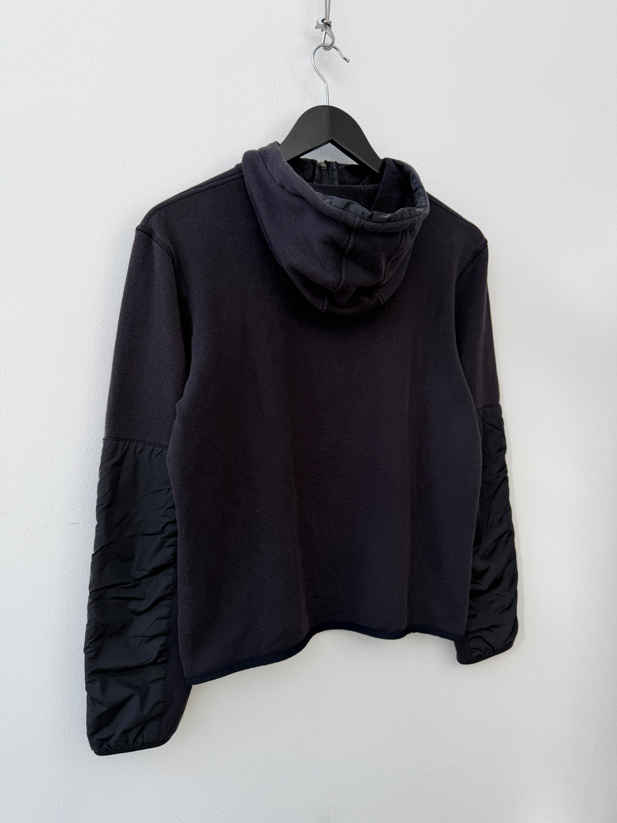 Prada Sport 2010 Half-Zip Nylon Fleeced Hoodie