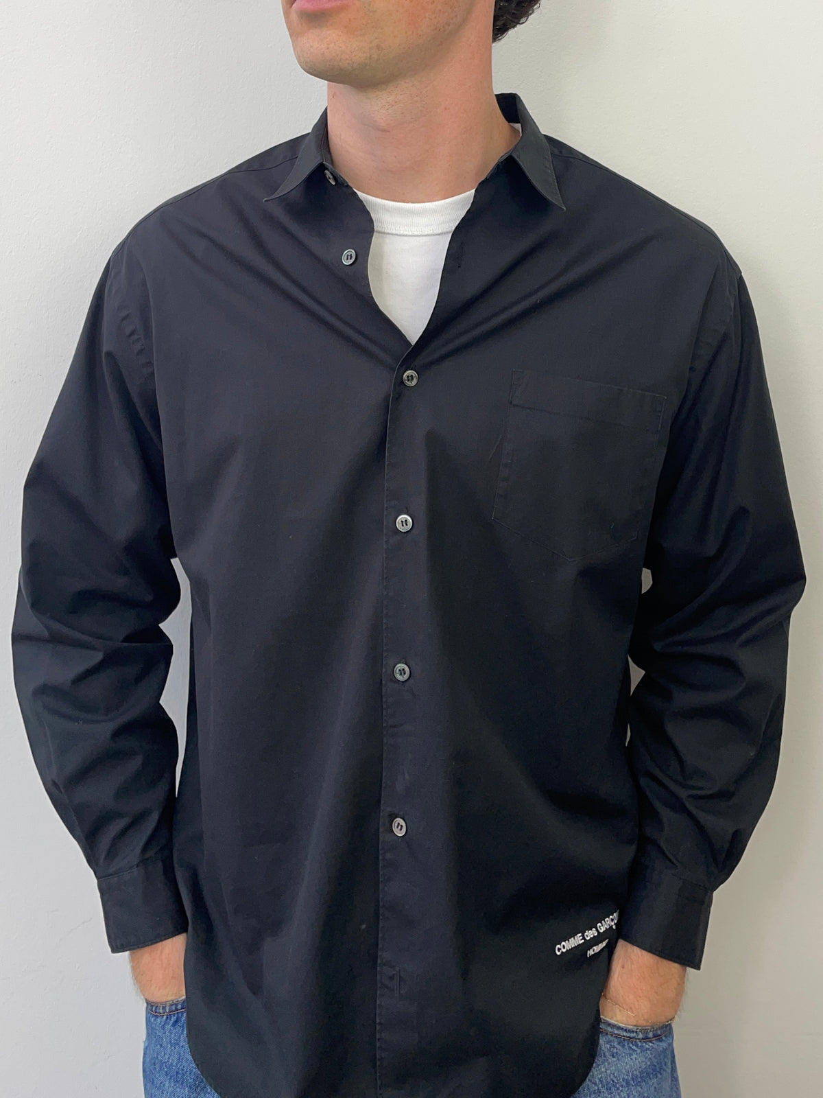 Comme Des Garçons Homme Spellout Shirt