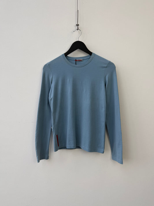 Prada Sport 00s Long Sleeve Rear Pocket T-Shirt