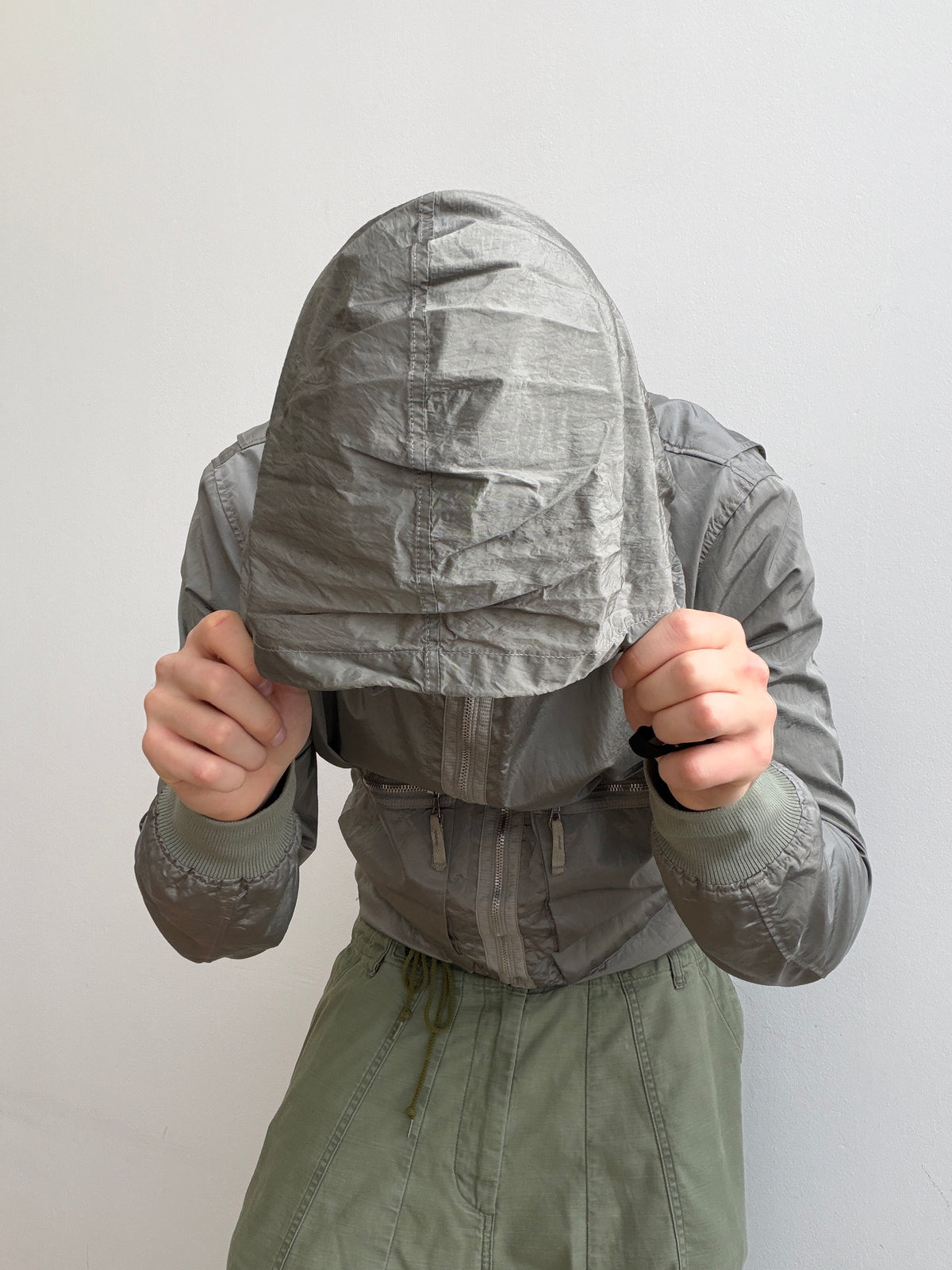 Stone Island SS08 Archive Nylon Metal Flight Bomber Jacket