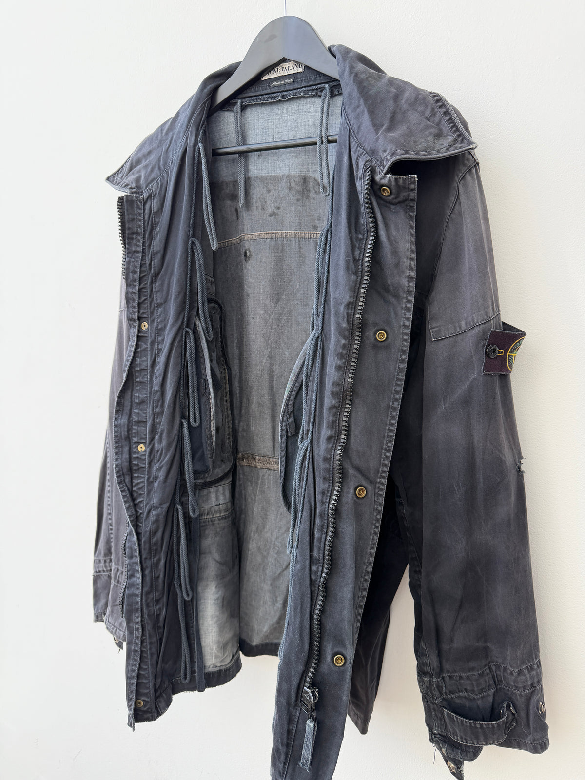 Stone Island 00s Raso Gommato Field Jacket