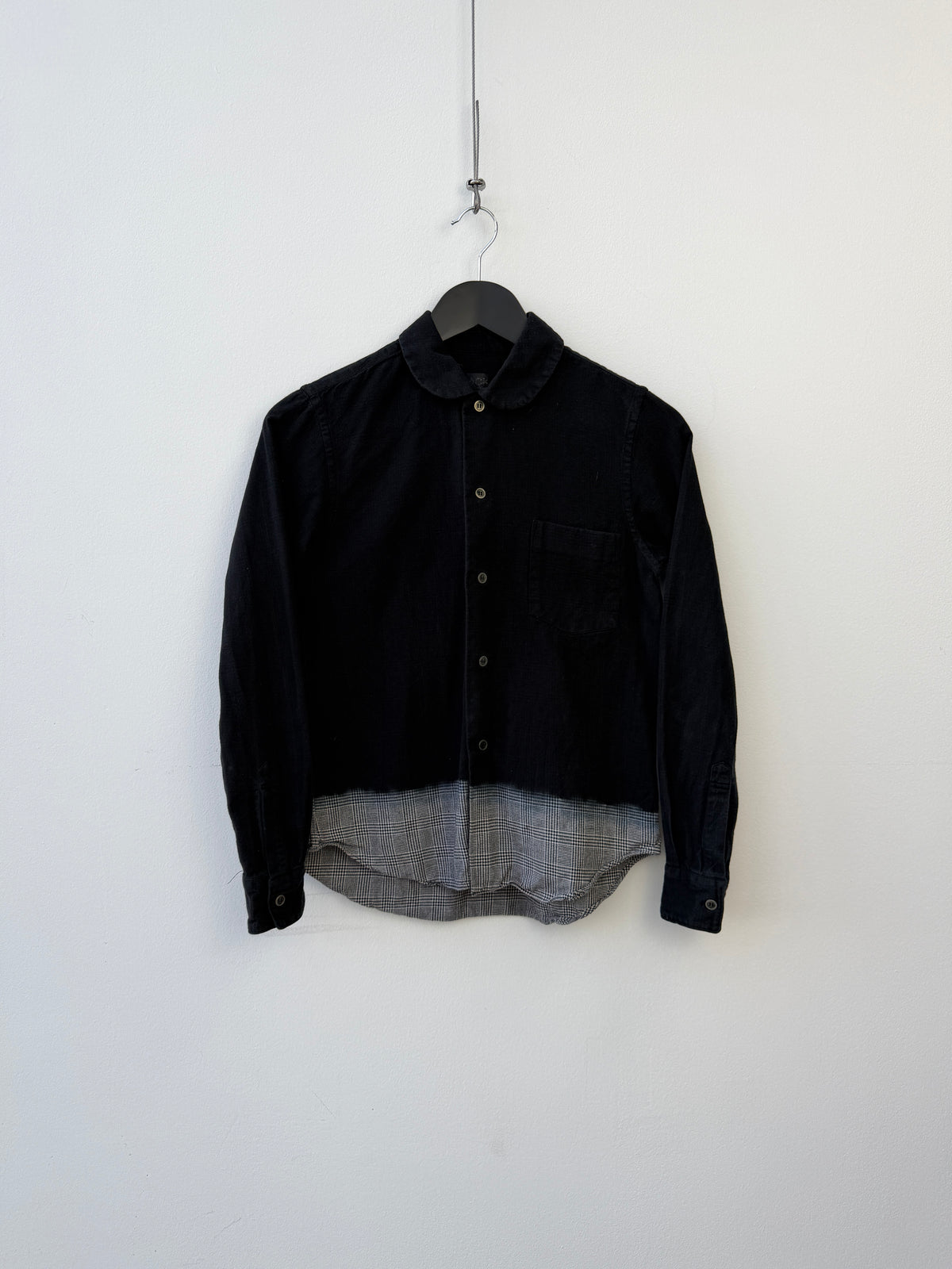Comme des Garçons Black Label AW09 Half Check Shirt