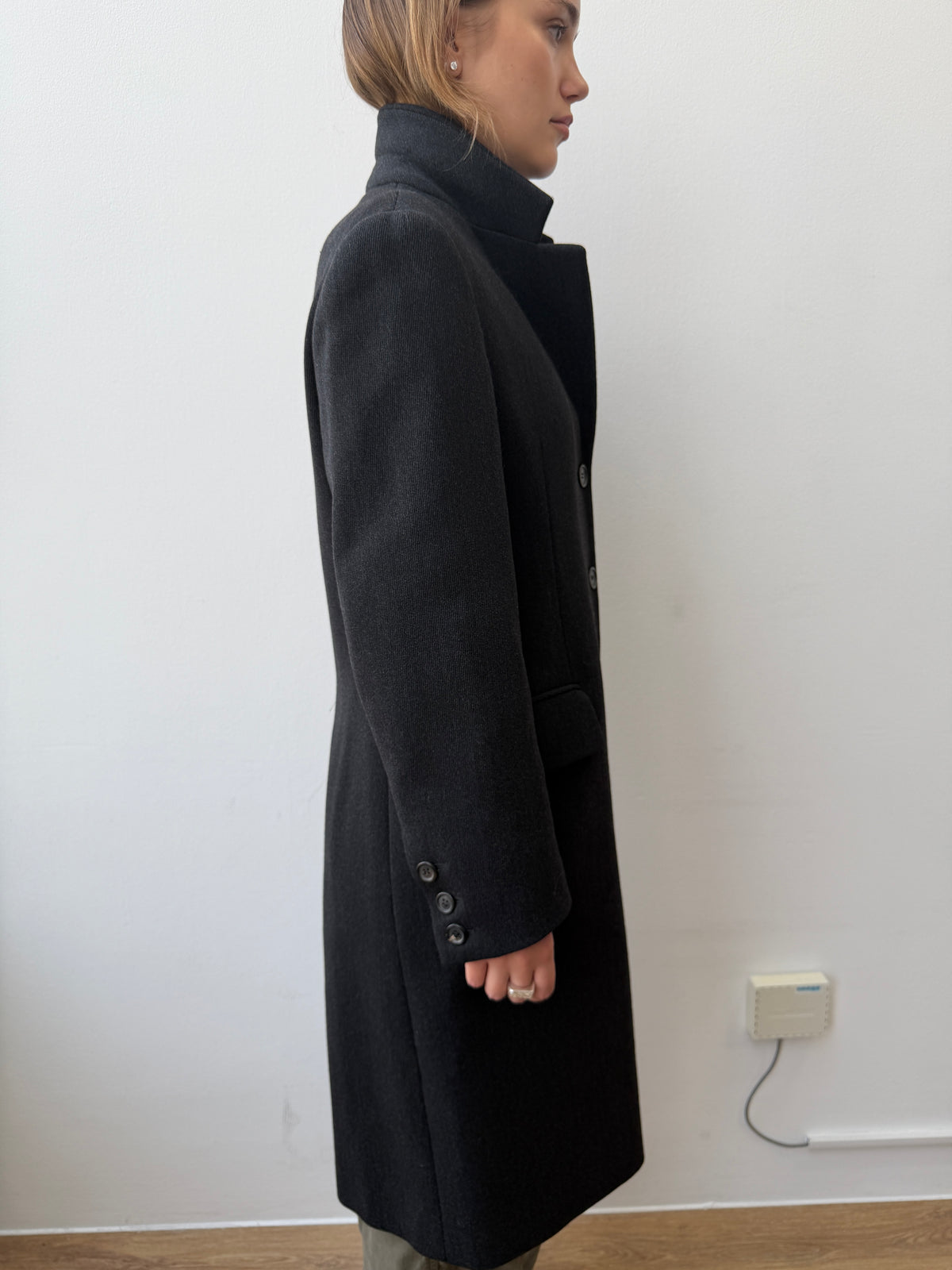 Prada 90s Wool Overcoat