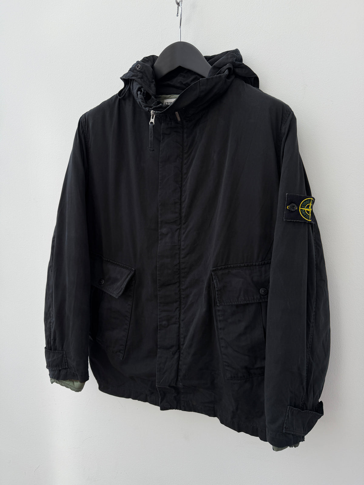Stone Island AW01 Raso Gommato Dutch Rope Liner Jacket