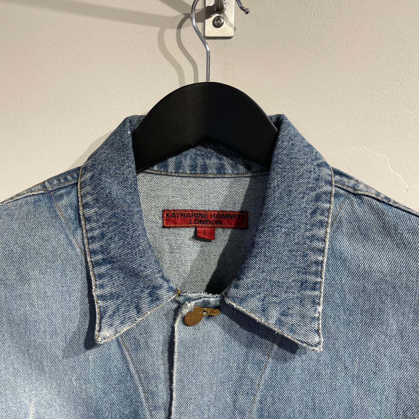 Katharine Hamnett Denim Trucker Jacket