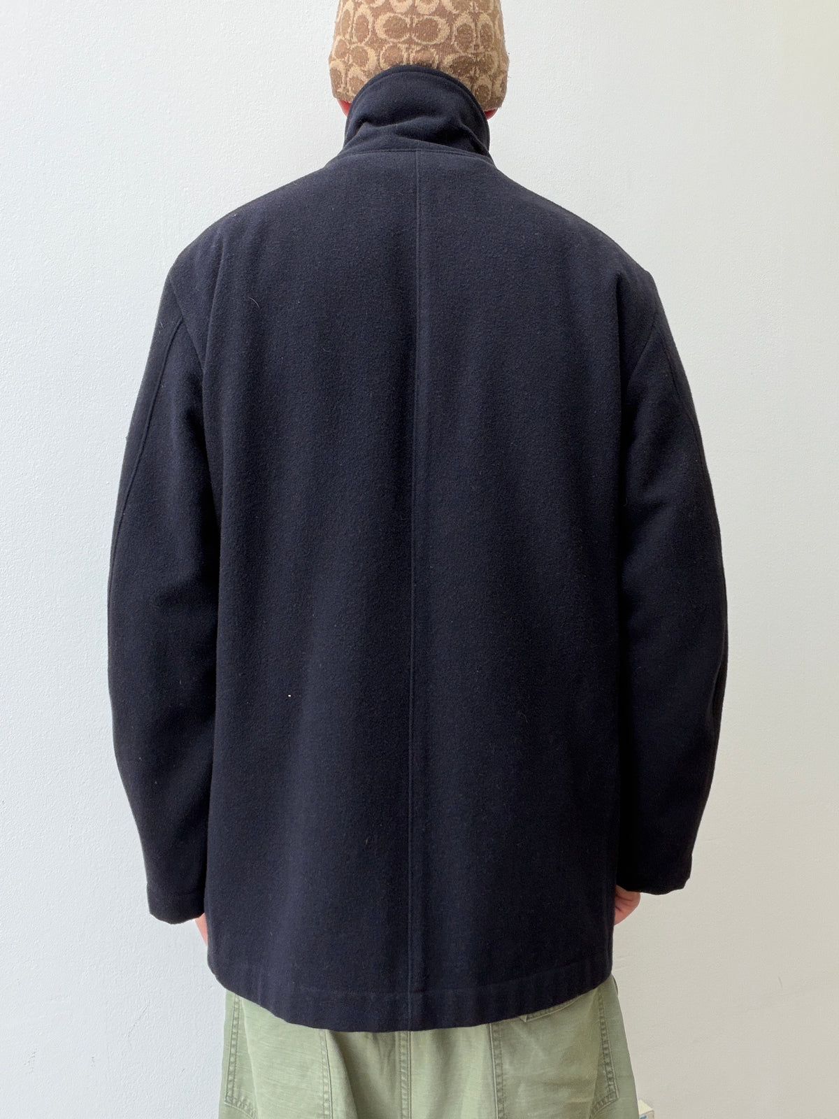 Stone Island AW99 Dutch-Rope Wool Overcoat