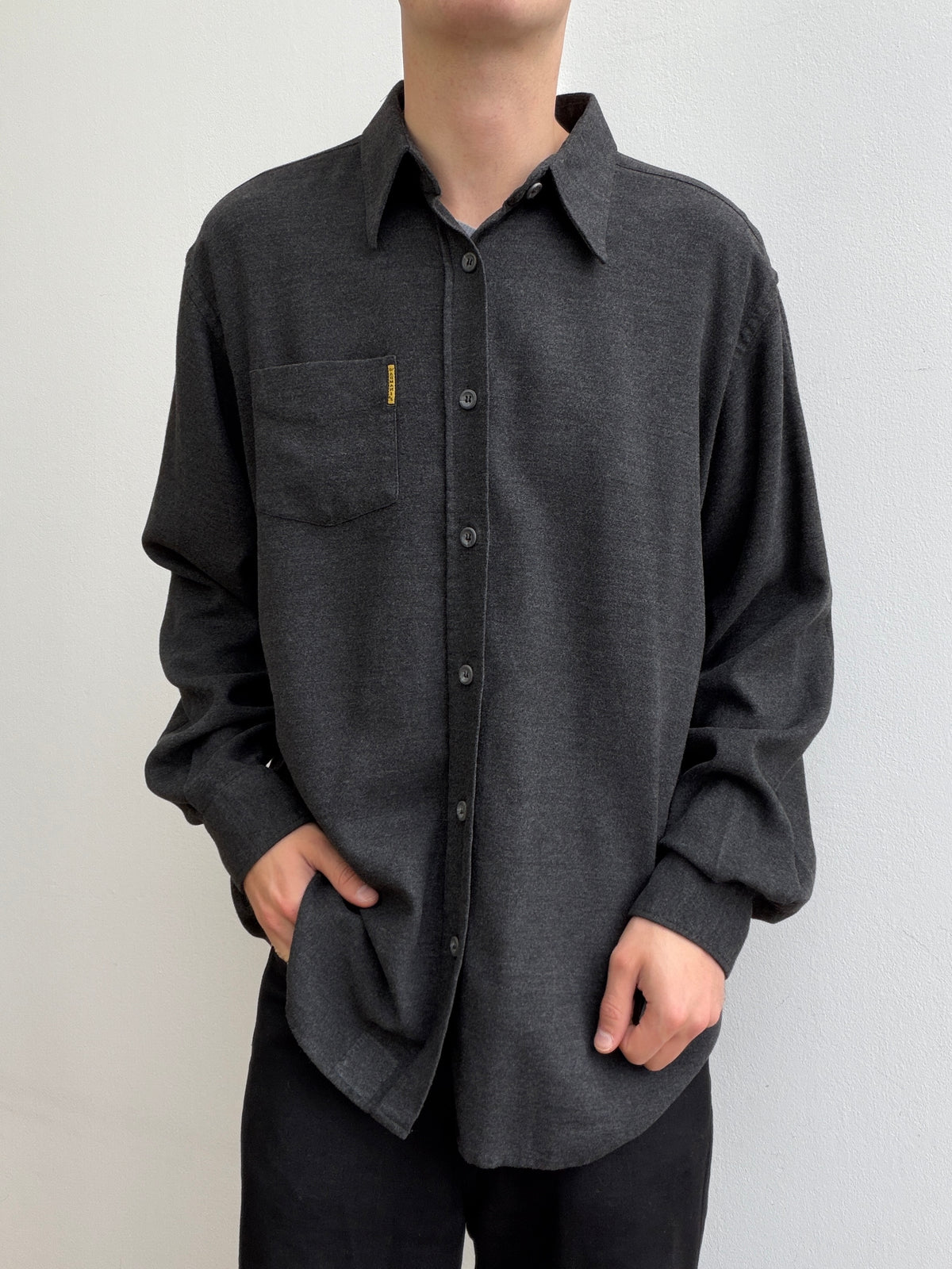Armani Jeans 90s Drape Shirt