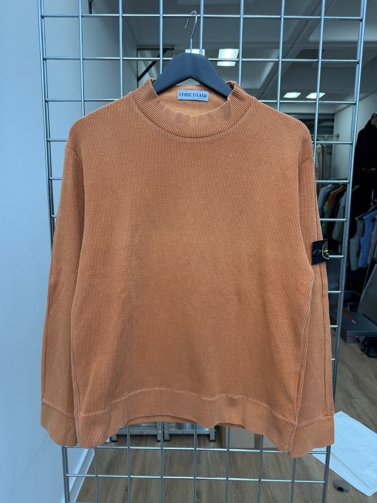 Stone Island SS01 Ribbed Jumper