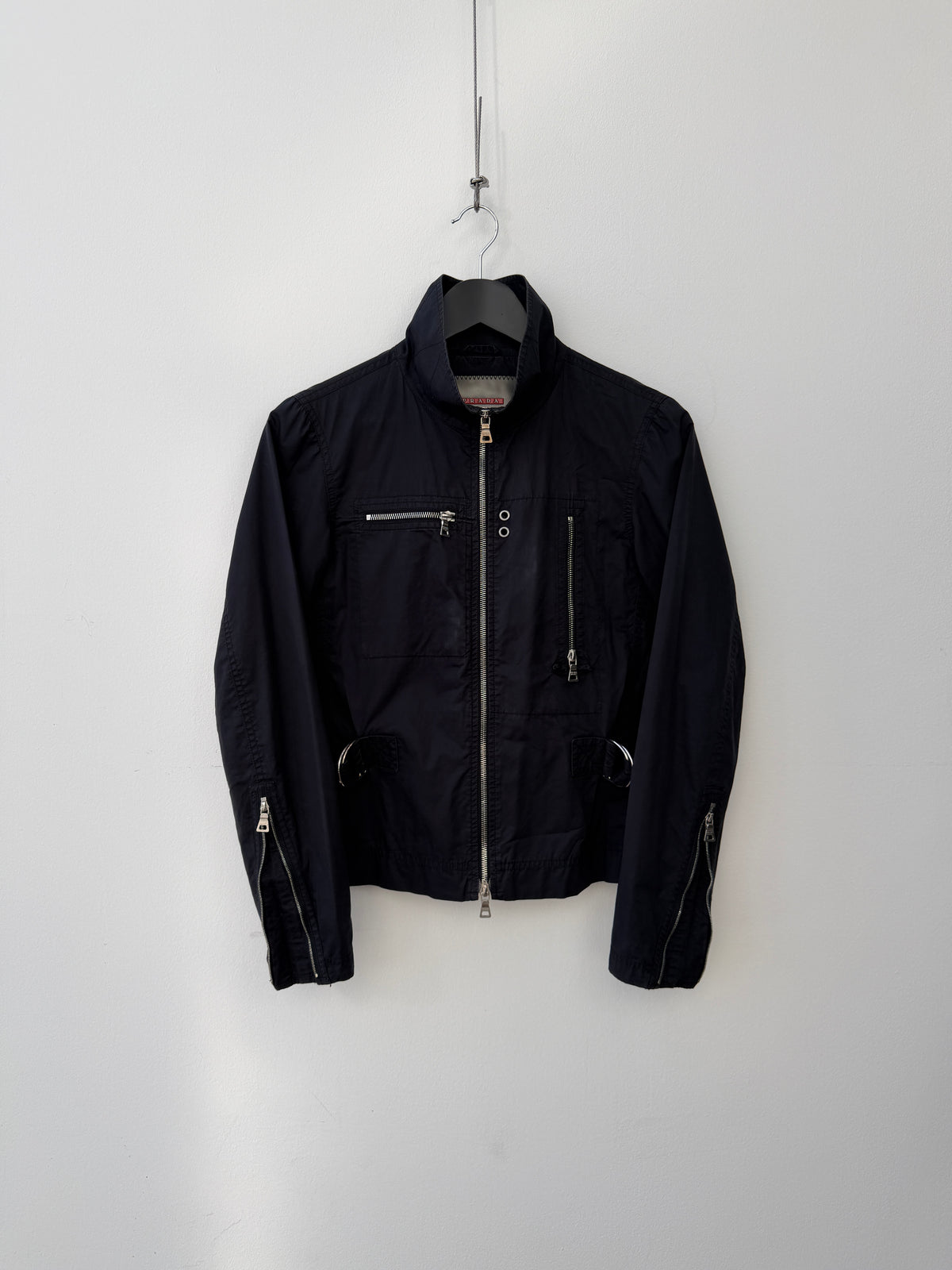 Prada Sport 00s Cotton Biker Jacket