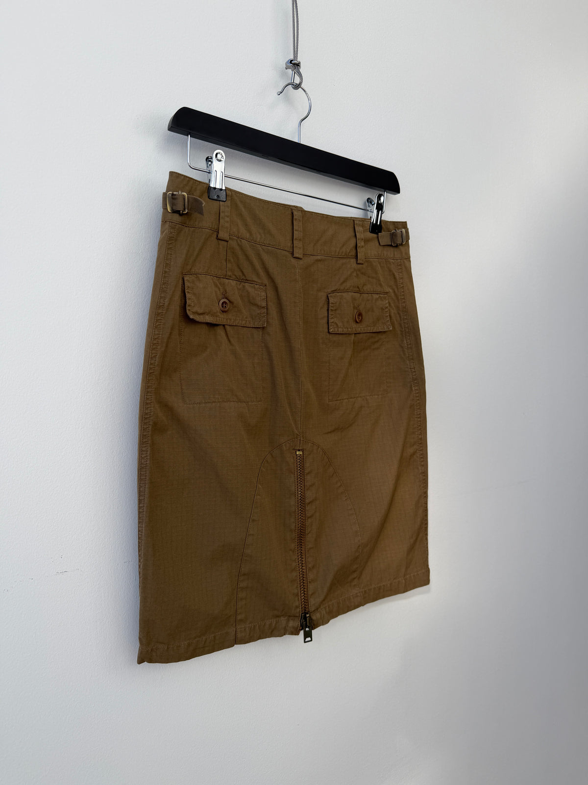 Miu Miu 00s Ripstop Cargo Skirt