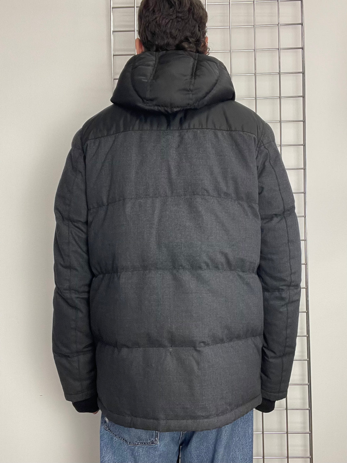 Prada Sport 2007 Wool Longline Puffer Jacket