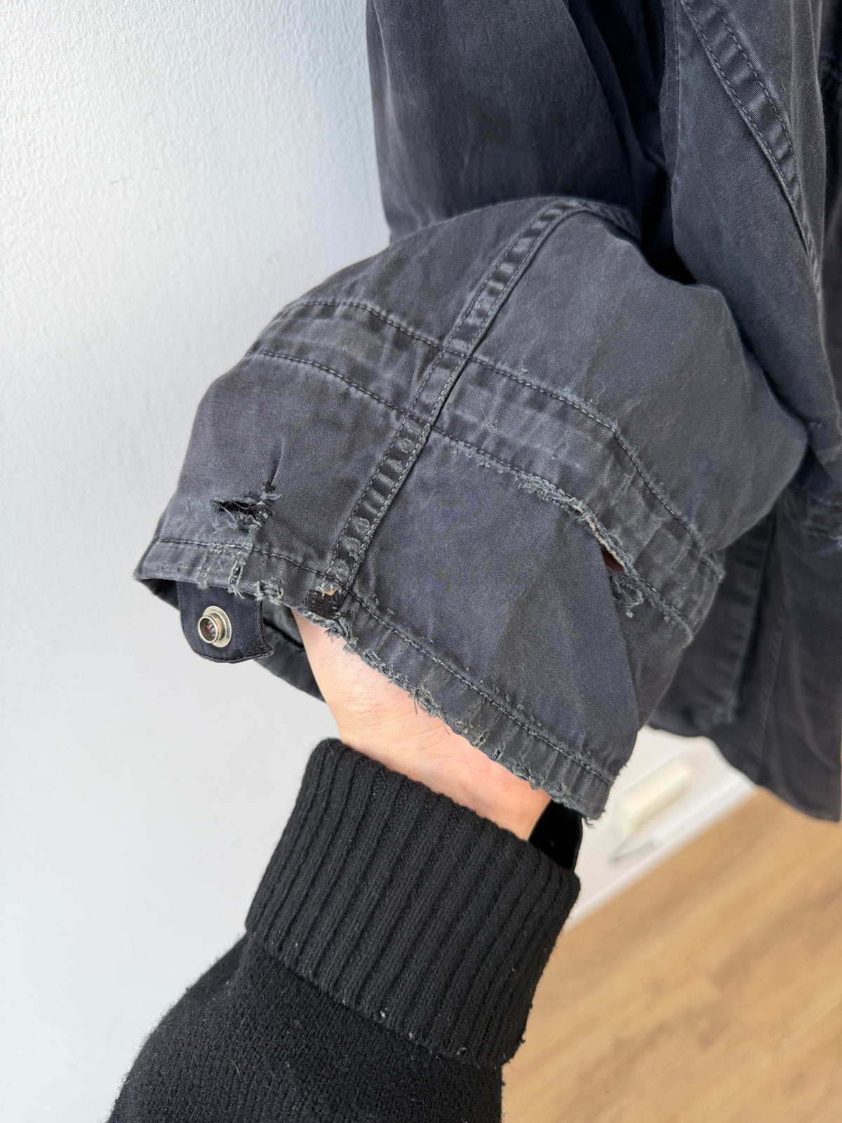 Stone Island 00s Raso Gommato Field Jacket
