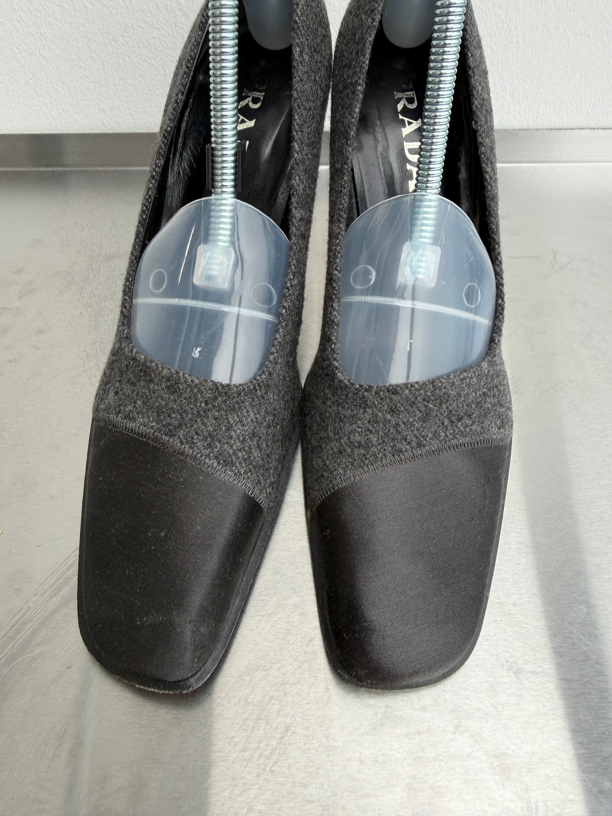 Prada FW99 Wool Heels