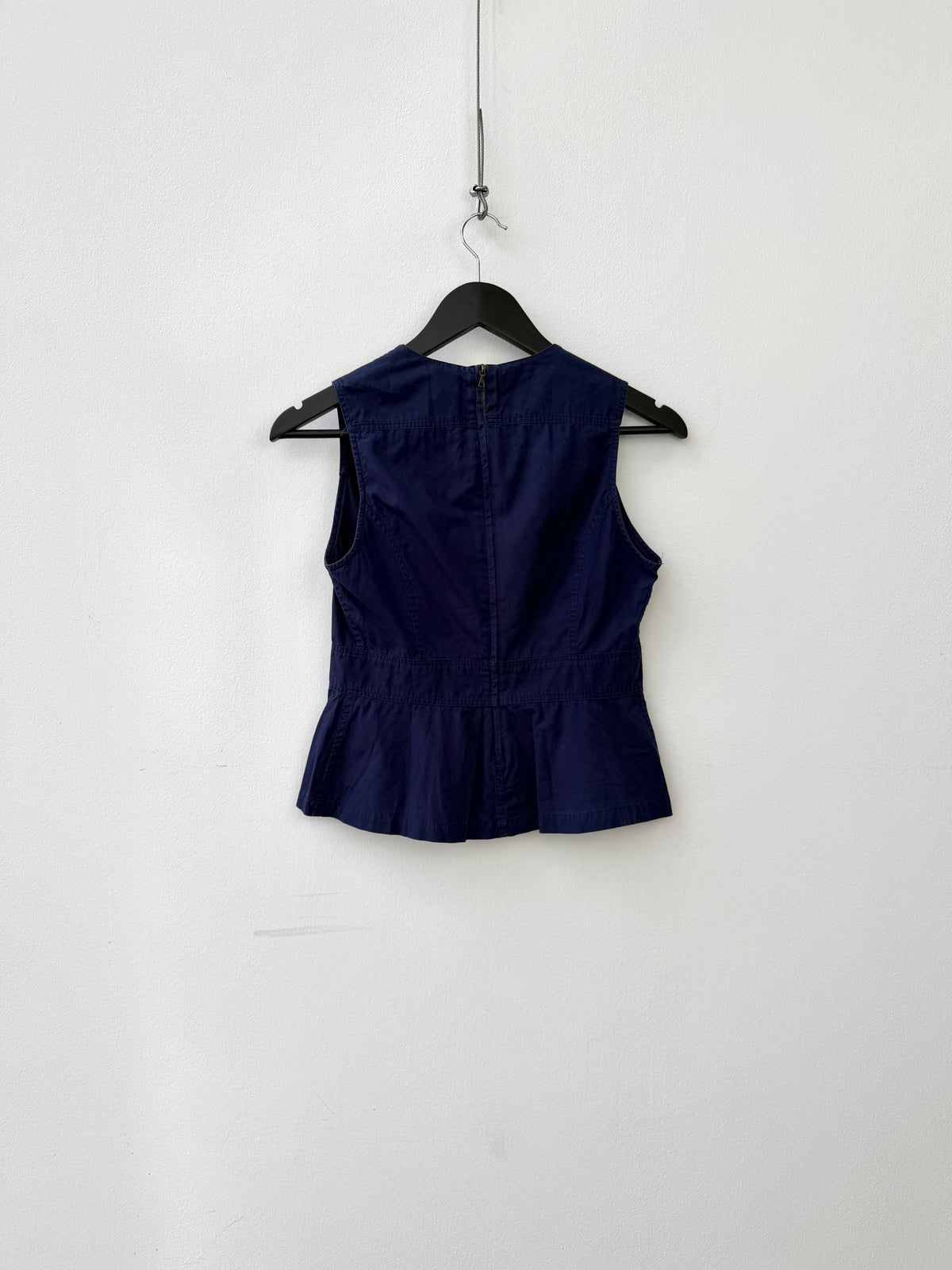 Miu Miu 00s Cotton Structured Top