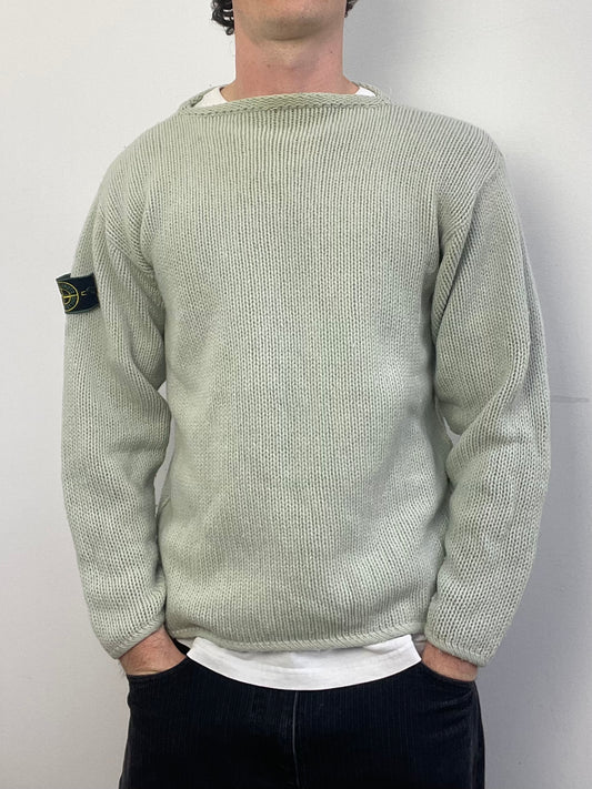 Stone Island 90s Wool Knit Jumper