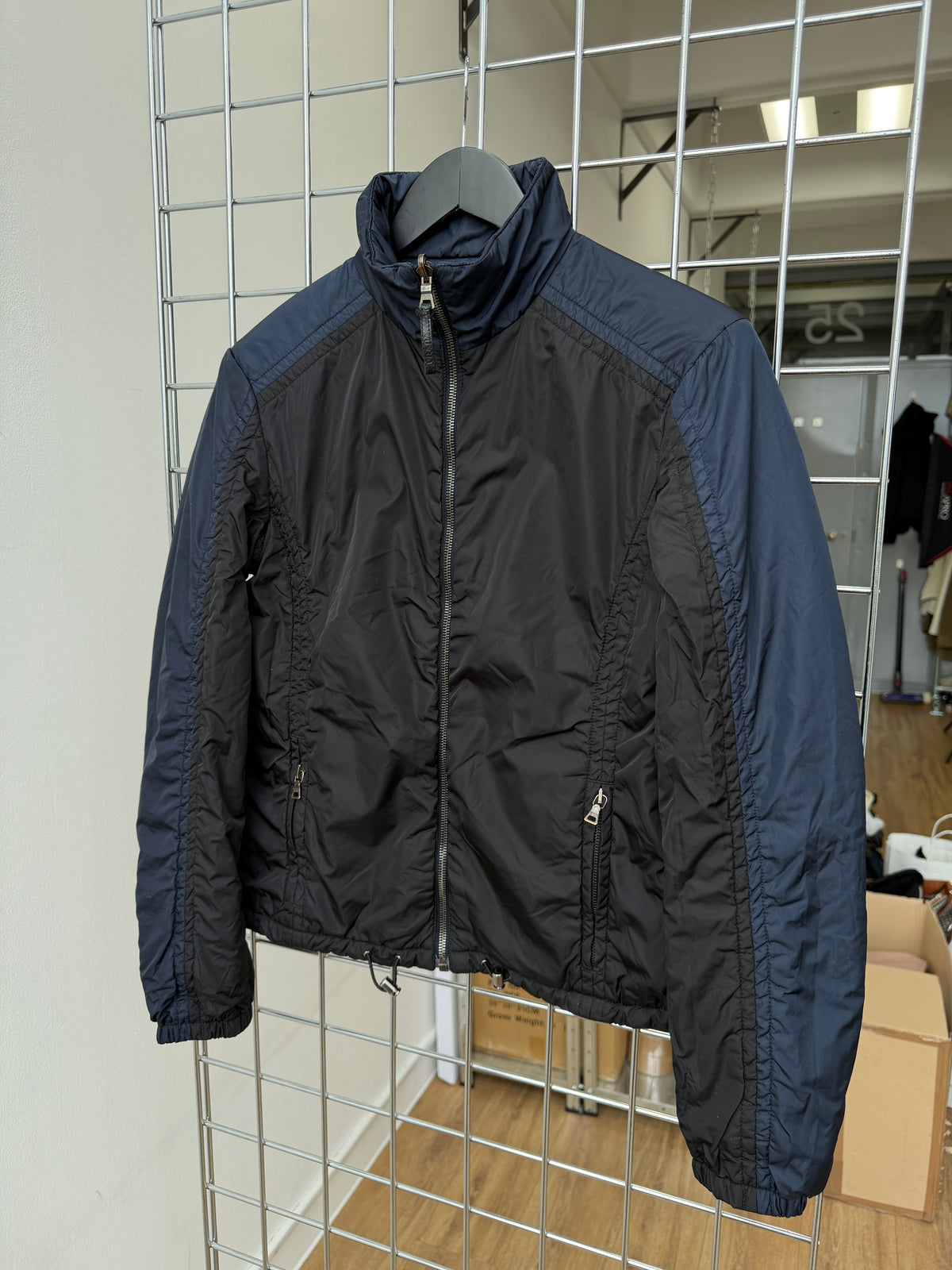 Prada Sport 2008 Reversible Nylon Padded Bomber Jacket