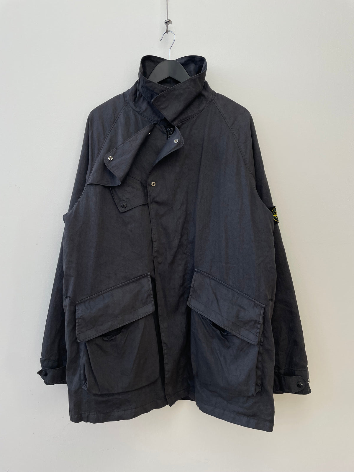 Stone Island AW04 Dutch Rope Liner Linen Overcoat