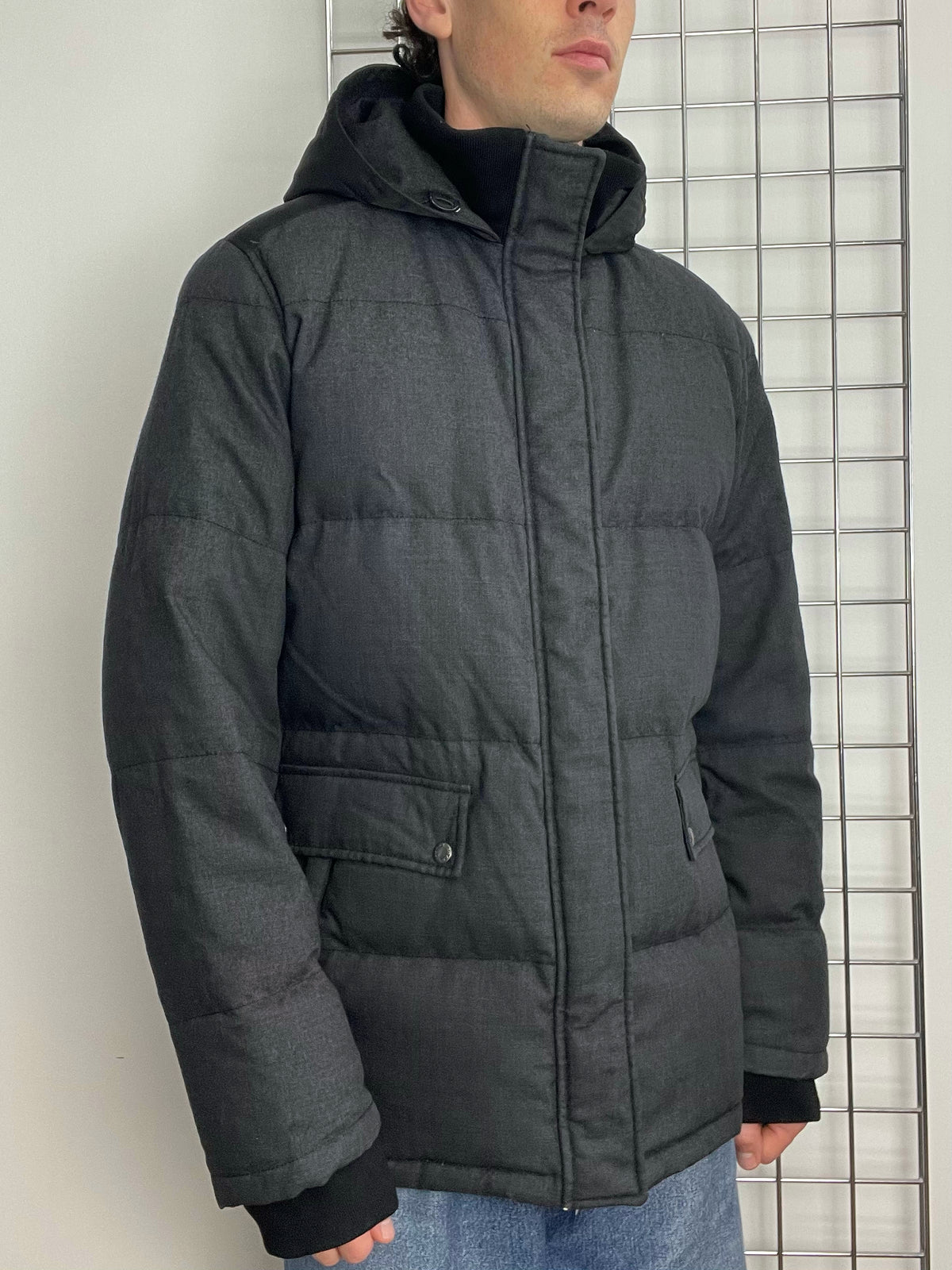 Prada Sport 2007 Wool Longline Puffer Jacket