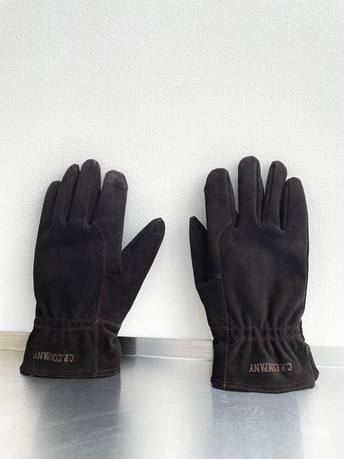 C.P. Company 00s Suede Gloves