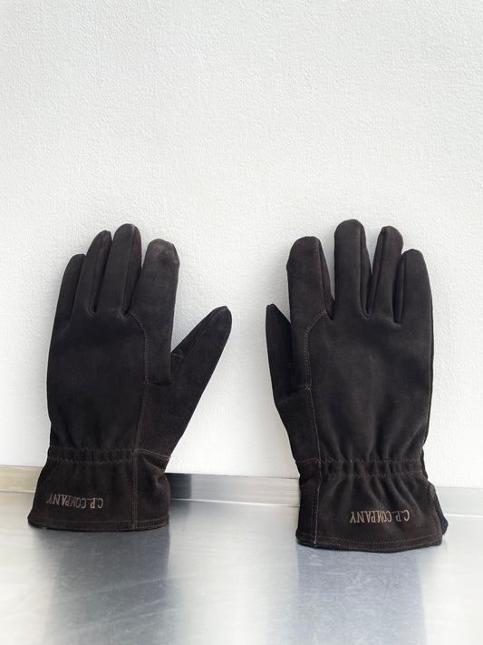 C.P. Company 00s Suede Gloves