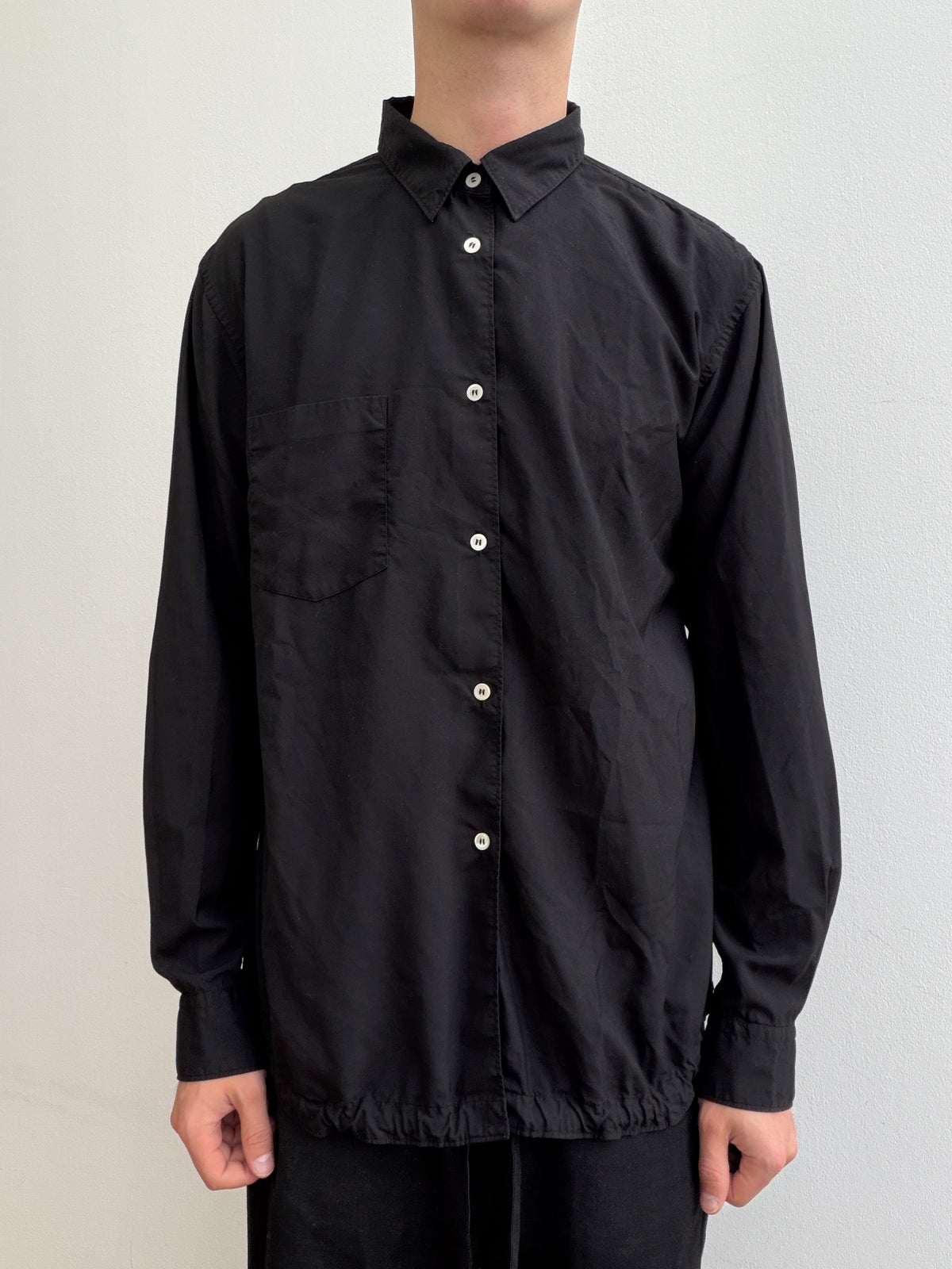 Comme Des Garçon Homme Deux Drawstring Shirt