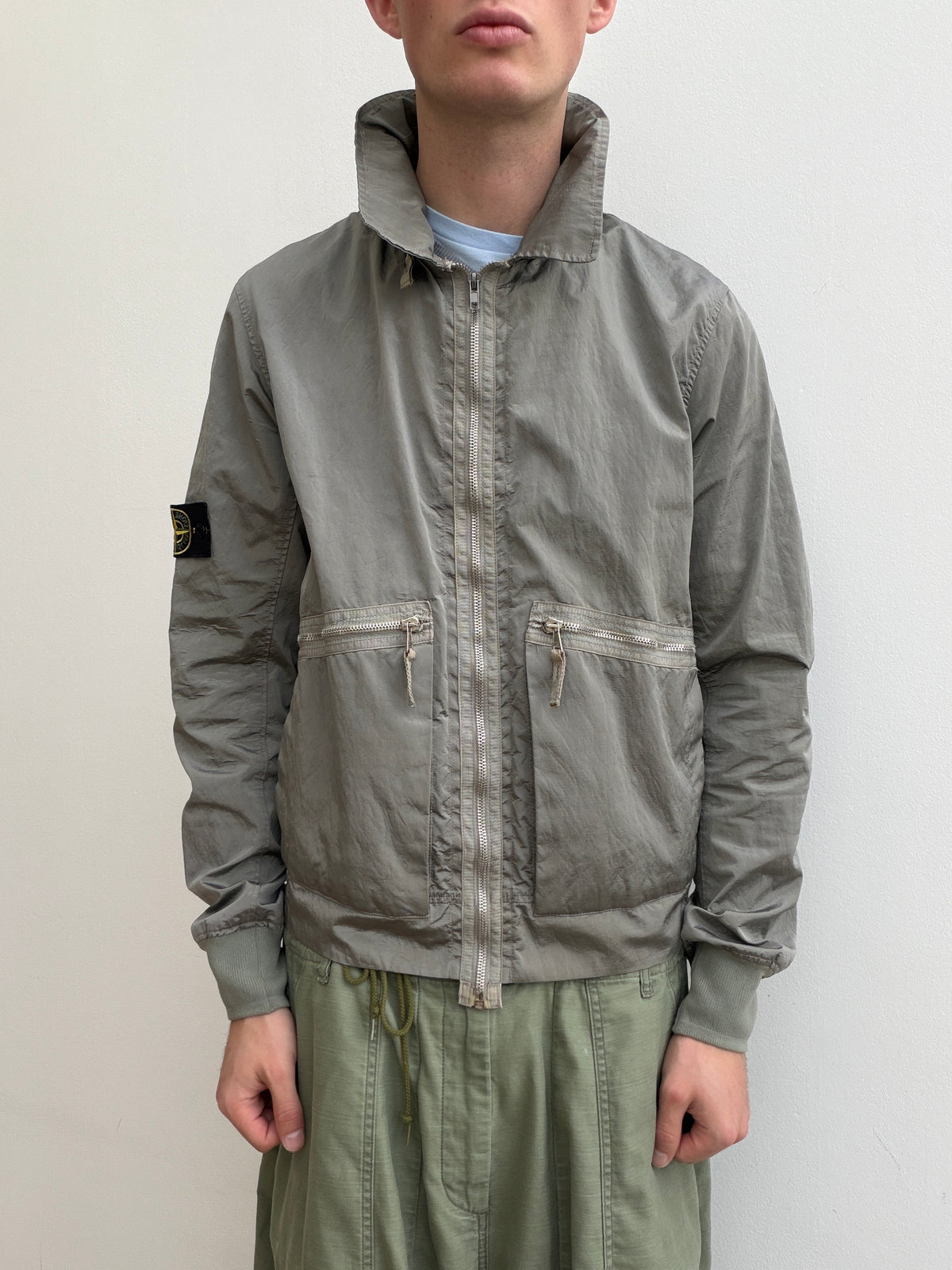 Stone Island SS08 Archive Nylon Metal Flight Bomber Jacket