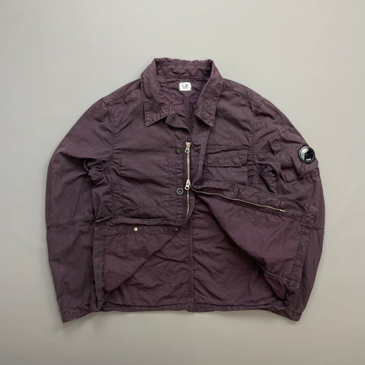 C.P. Company Purple Overshirt Lens Jacket