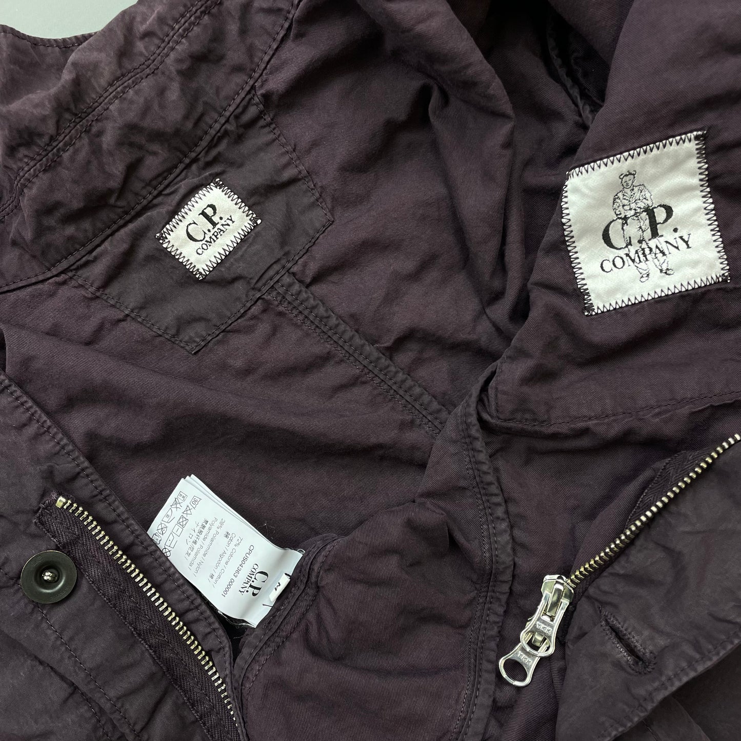 C.P. Company Purple Overshirt Lens Jacket