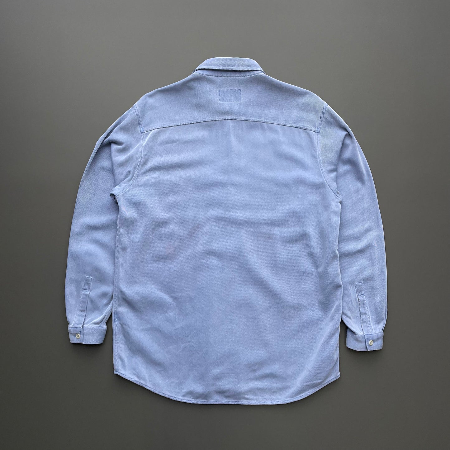 Armani Jeans Light Blue 90s Textured Shirt
