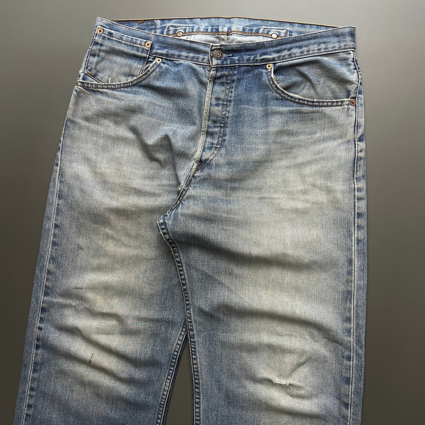 Levi's 541 Blue Cinchback Denim Jeans
