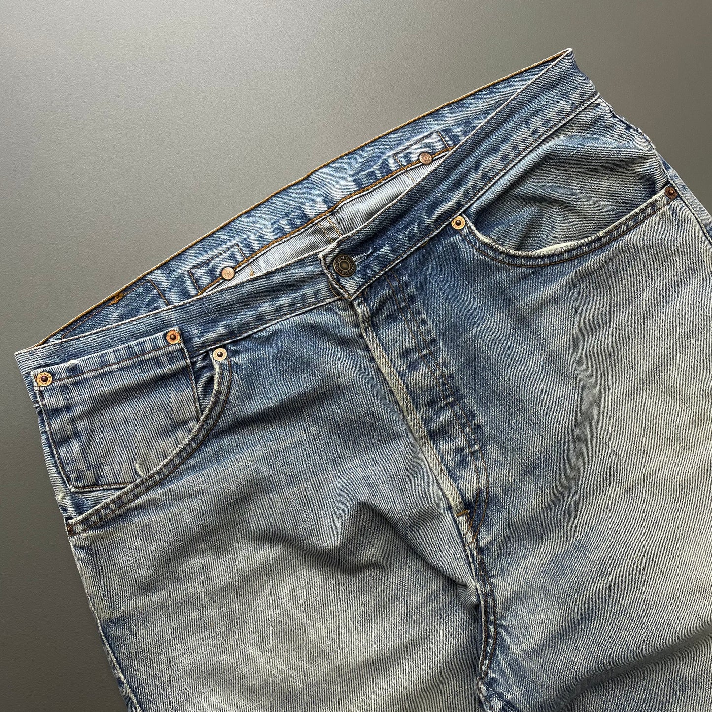 Levi's 541 Blue Cinchback Denim Jeans