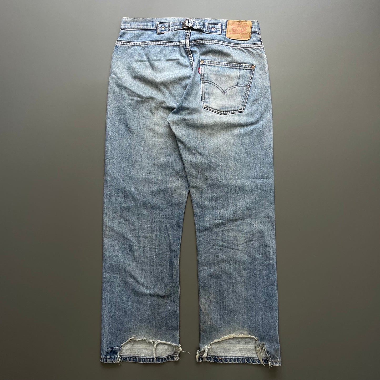 Levi's 541 Blue Cinchback Denim Jeans