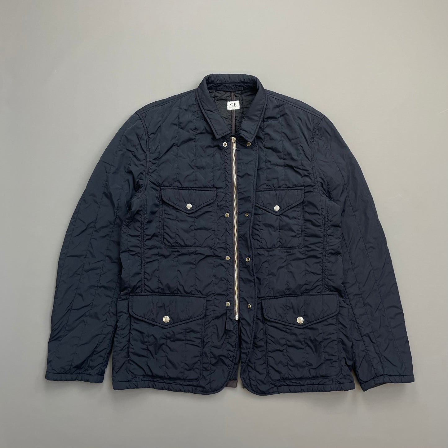 C.P. Company Navy AW08 Midweight Padded Nylon Field Jacket