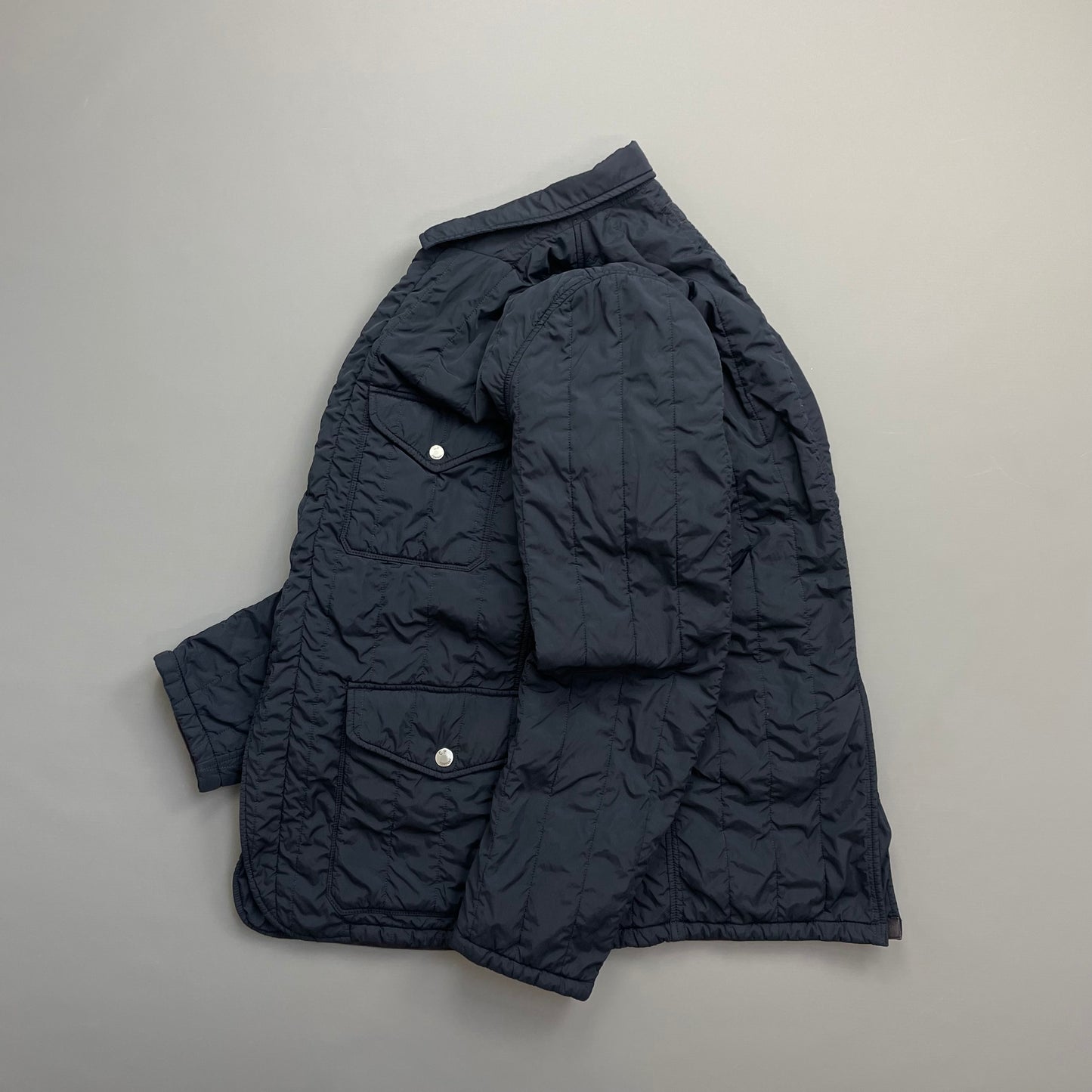 C.P. Company Navy AW08 Midweight Padded Nylon Field Jacket