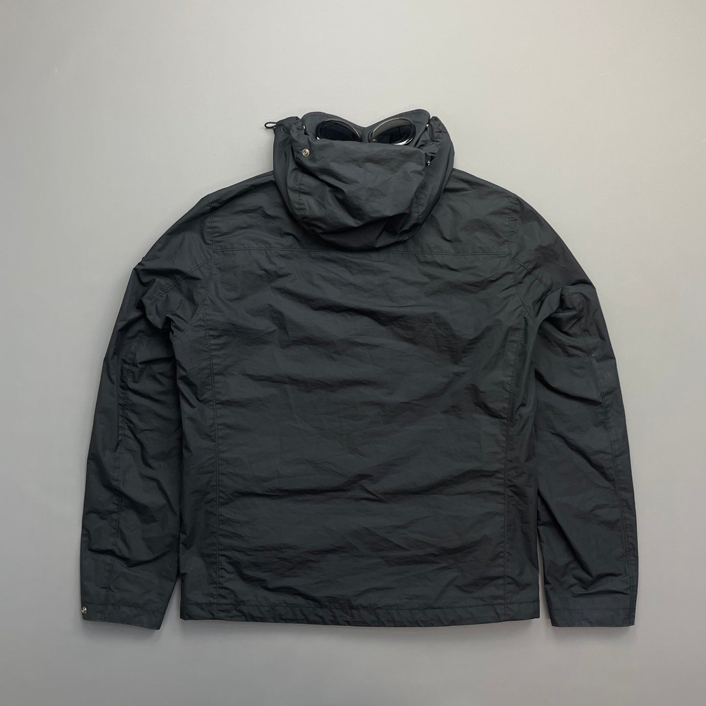 C.P. Company Black Micro-M Detachable Hood Goggle Jacket