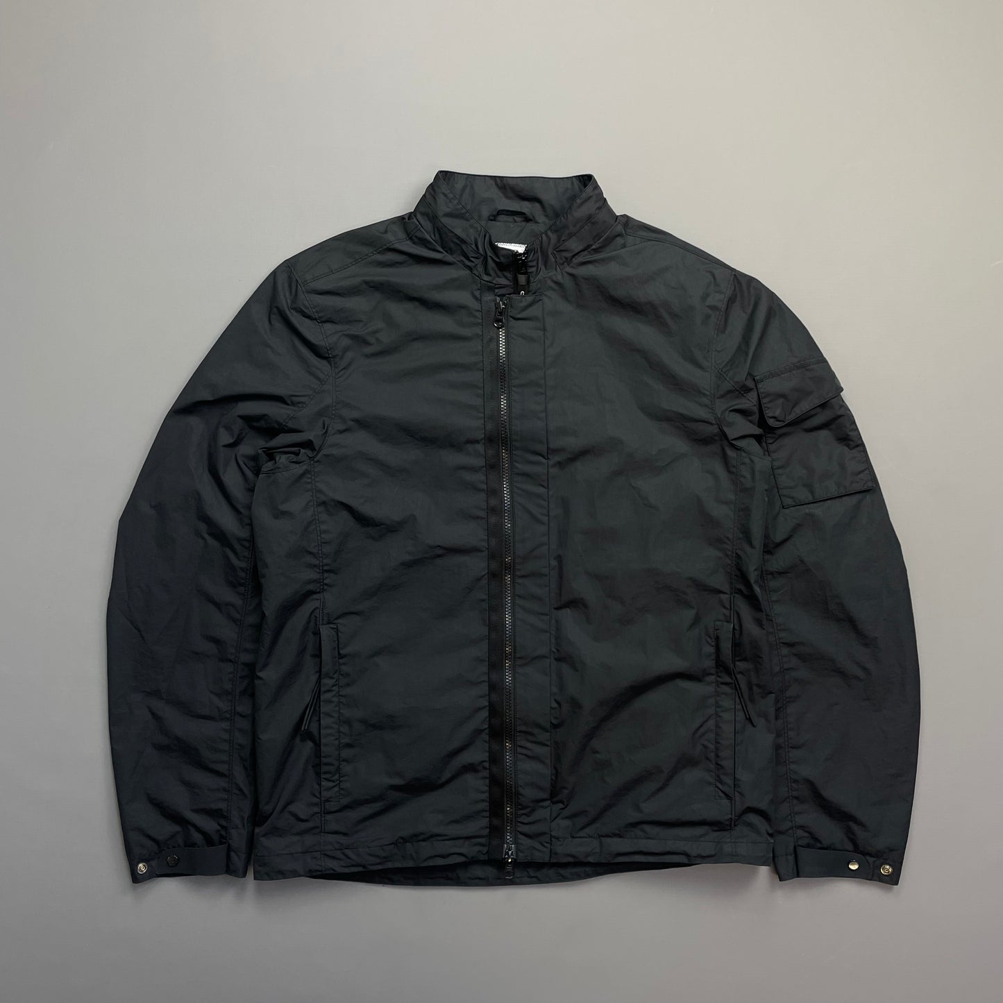 C.P. Company Black Micro-M Detachable Hood Goggle Jacket
