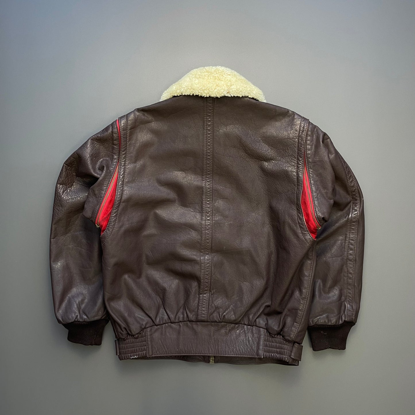 C.P. Company Brown FW82 Removable Sleeve Dutch Police L'Uomo Vogue Archive Jacket
