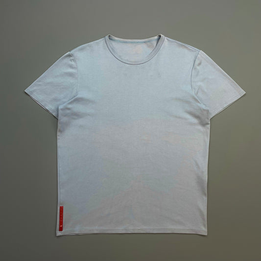 Prada Sport 00s Blue Cotton Tee