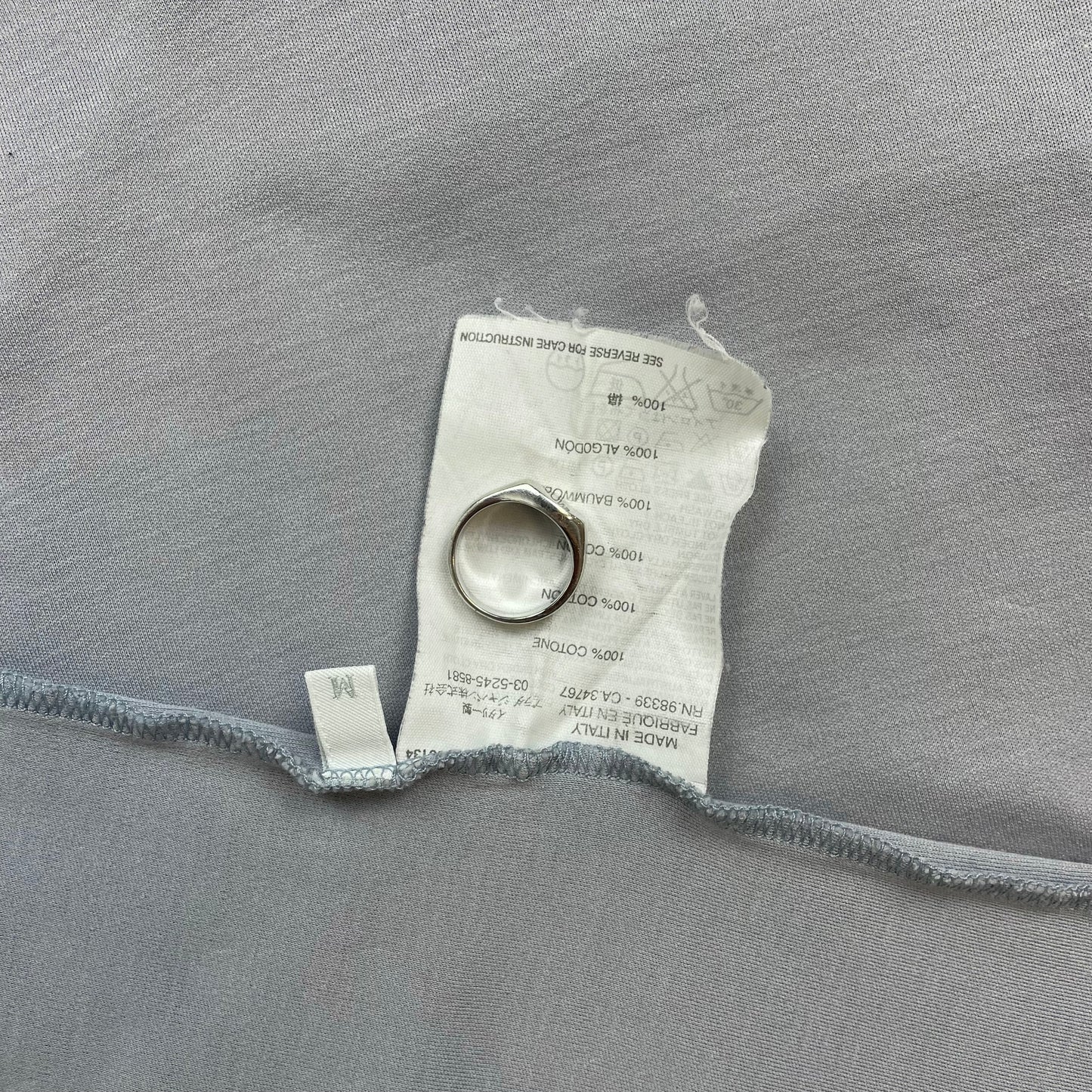 Prada Sport 00s Blue Cotton Tee